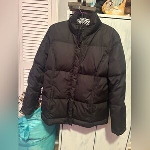 Womans’s GAP Black Puffer Jacket. Size Small.
